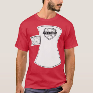 Camiseta AxeOHolics Anonymous Shield Stamp Ax Head