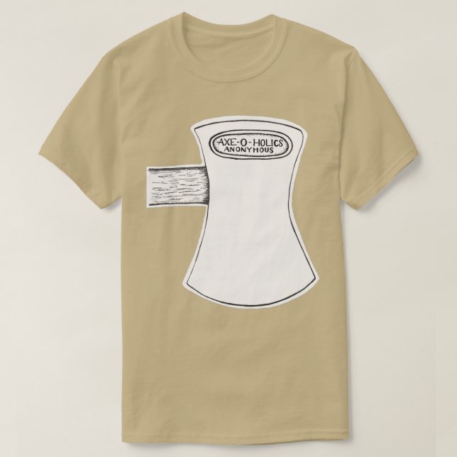 Camiseta AxeOHolics Ax Cabeza estampada (Diseño del anverso)