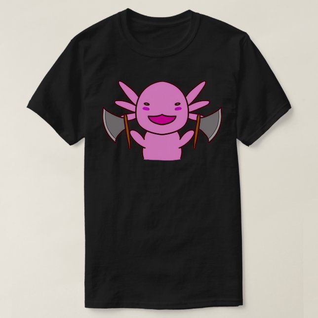 Camiseta Axeolotl 1 (Diseño del anverso)
