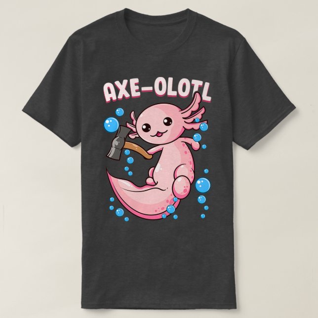 Camiseta Axeolotl 4 (Diseño del anverso)