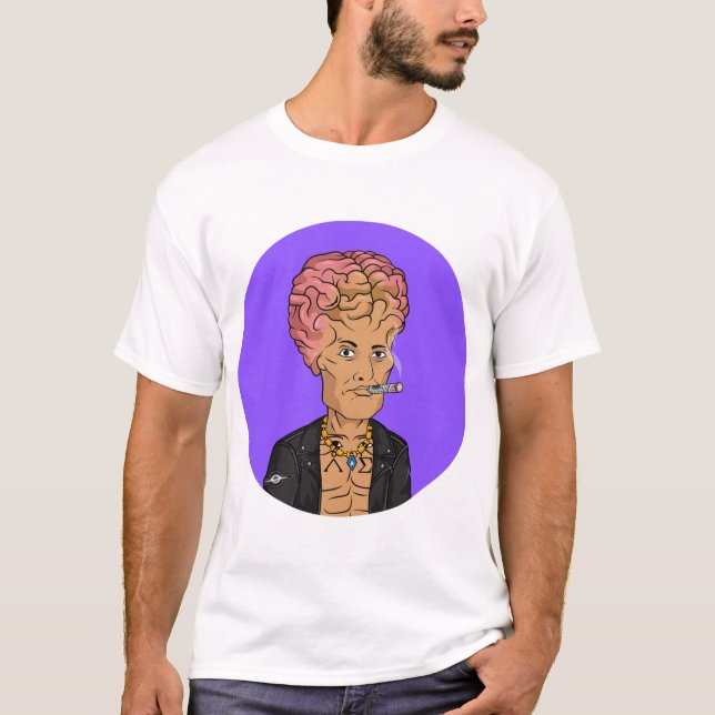 Camiseta Axiom Cerebro Rebelde (Anverso)