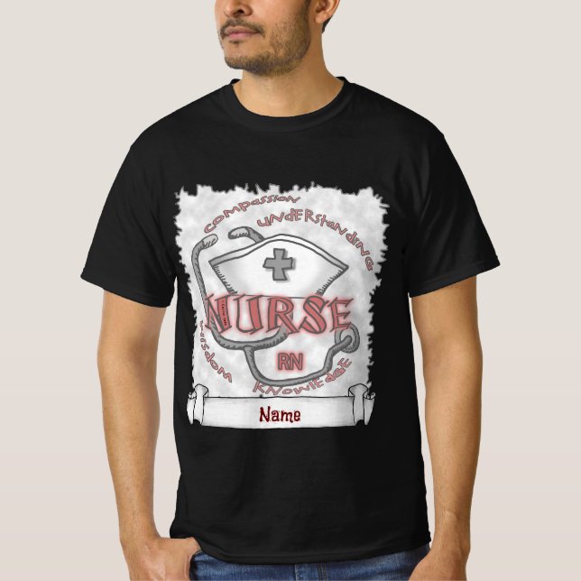 Camiseta axioma de enfermería de RN (Anverso)