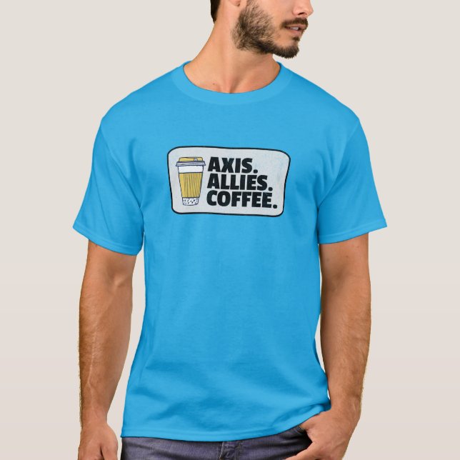 Camiseta Axis & Allies Coffee T-Shirt (Anverso)