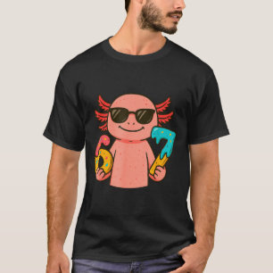 Camiseta Axolote 67 Meme Seis Siete Chistoso Hielo Cremoso 
