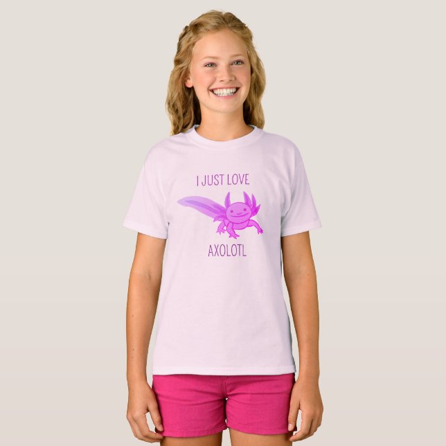 Camiseta Axolotl (Anverso completo)