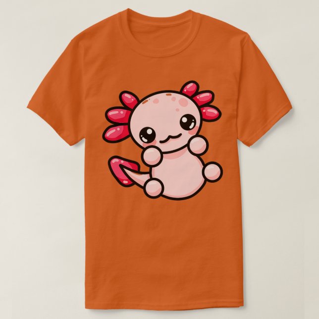 Camiseta Axolotl (Diseño del anverso)