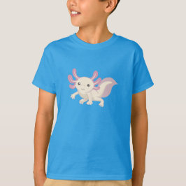 Camiseta Axolotl adorable pequenito