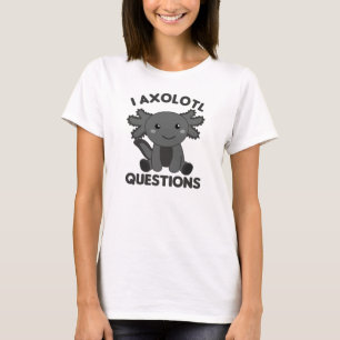 Camiseta Axolotl Ama A Los Animales Dulces Para Niños De Co
