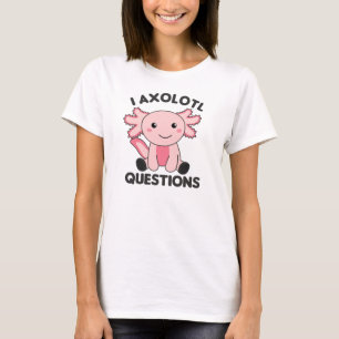 Camiseta Axolotl Ama A Los Animales Dulces Para Niños De Co