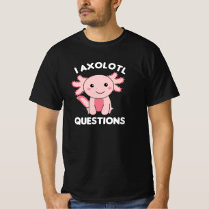 Camiseta Axolotl Ama A Los Animales Dulces Para Niños De Co