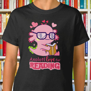 Camiseta Axolotl: Amor por leer a un chico lindo