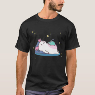 Camiseta Axolotl _amp_ Bebé Escarcha Durmiendo