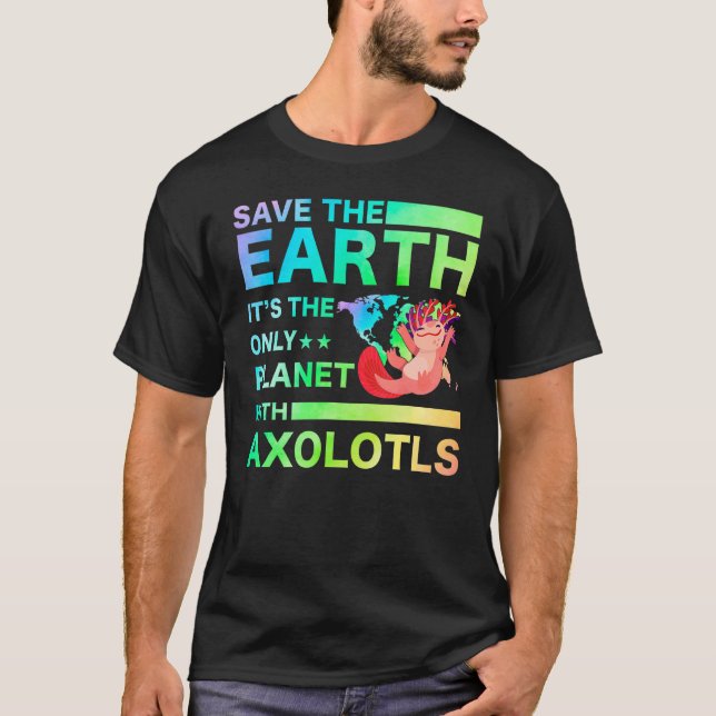 Camiseta Axolotl Amphibian   Sayings (Anverso)
