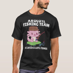 Camiseta Axolotl Angel Team Axolotls atrapamos un montón de