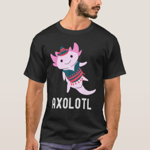 Camiseta Axolotl Animal de Salamander Mexicano