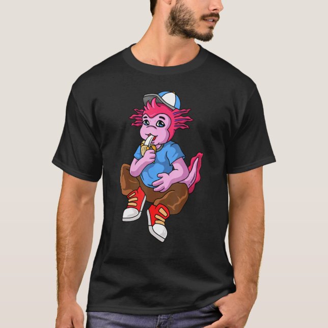 Camiseta Axolotl Animal Monkey (Anverso)