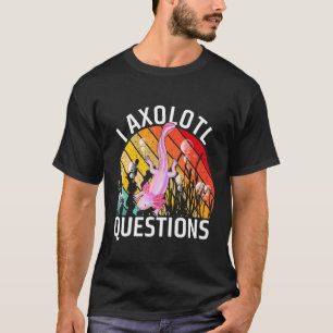 Camiseta Axolotl Antiguo  Chicos Chicas I Preguntas de Axol