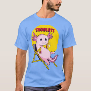 Camiseta Axolotl Aquarium Taco Aquariístico Alimentos Axolo