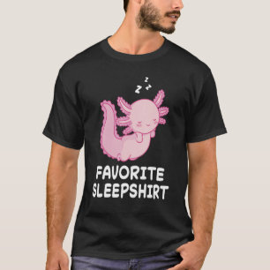 Camiseta Axolotl Axolotls duermen durmiendo durmiendo Pajam