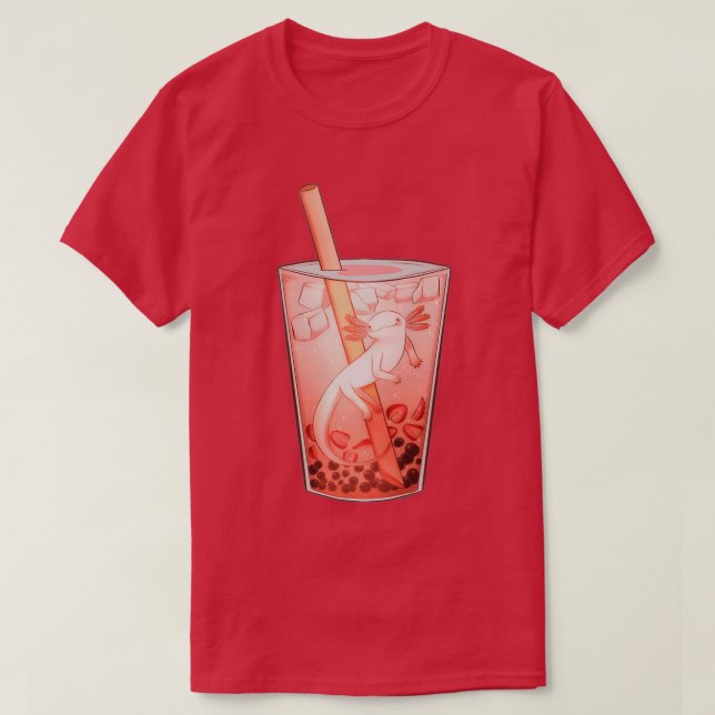 Camiseta Axolotl Boba (Diseño del anverso)