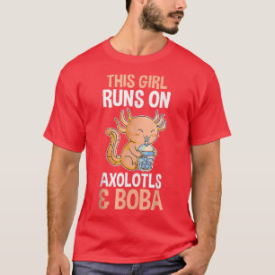 Camiseta Axolotl Bubble Tea T-Shirt