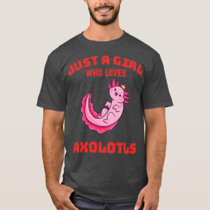 Camiseta Axolotl Chica animal Amor 2
