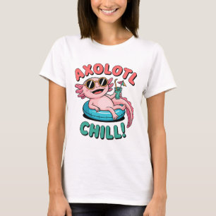 Camiseta ¡Axolotl Chill! – Axolotl de Verano Genial
