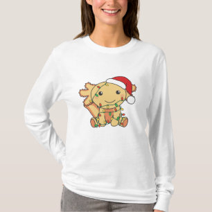Camiseta Axolotl Christmas Winter Animals Axolotls