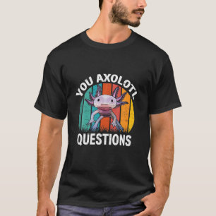 Camiseta Axolotl cuestiona a los niños jóvenes retro 90 Gra