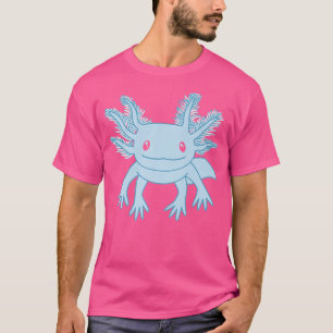 Camiseta Axolotl Cute, Anime Pastel, Preestética Japonesa