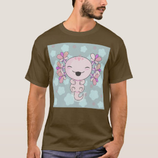 Camiseta Axolotl Cute Poster