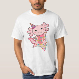 Camiseta Axolotl Desea Feliz Cumpleaños A Usted Axolotls T-