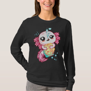 Camiseta Axolotl Dice Para Dragones D20 Rpg Gamer Chicas Mu