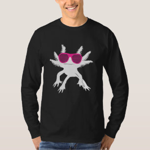 Camiseta Axolotl Eat Sleep Funny Retro Mexicano Salamander