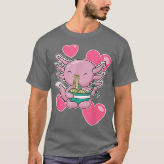 Camiseta Axolotl El día de San Valentín