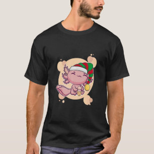 Camiseta Axolotl Elf Bubble Tea Boba Ambystoma Mexicanum Wa