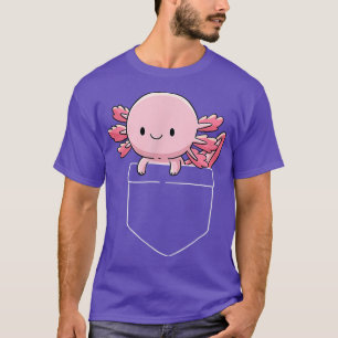 Camiseta Axolotl en Pocket Kawaii regalo de Mascota de anim