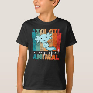 Camiseta Axolotl Es Mi Animal Espiritual - Axolotl Dulce