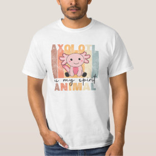 Camiseta Axolotl Es Mi Animal Espiritual - Axolotl Dulce