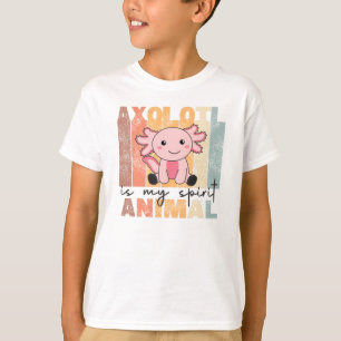 Camiseta Axolotl Es Mi Animal Espiritual - Axolotl Dulce