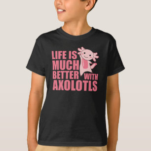 Camiseta Axolotl Es Mi Animal Espiritual - Axolotl Dulce