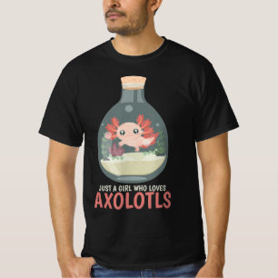 Camiseta Axolotl Fish Tank Axolotl Preguntas Cuestas Anime 