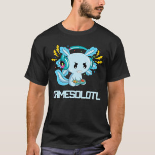 Camiseta Axolotl Gamesalotl Gaming Axolotl Niños Chica