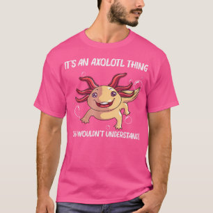 Camiseta Axolotl Gracioso Para Los Amantes Del Salamandra A