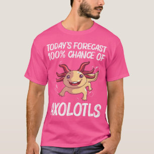 Camiseta Axolotl Gracioso Para Los Amantes Del Salamandra A
