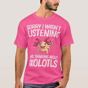 Camiseta Axolotl Gracioso Para Los Amantes Del Salamandra A