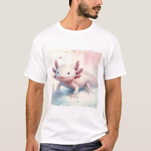 Camiseta Axolotl in Watercolor AREF292 - Watercolor