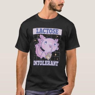 Camiseta Axolotl intolerante a la lactosa Vegana intolerant
