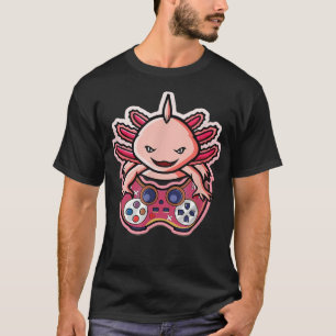 Camiseta Axolotl Juegos Niños Chicas Anime Videojuego Ga