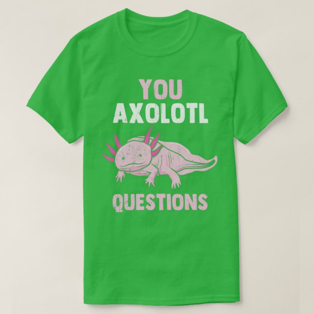 Camiseta Axolotl Larve Kufffig Aquarium Moch Lastim Regalo (Diseño del anverso)